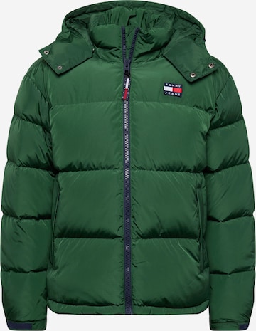 Tommy Jeans Winter Jacket 'ALASKA' in Green: front