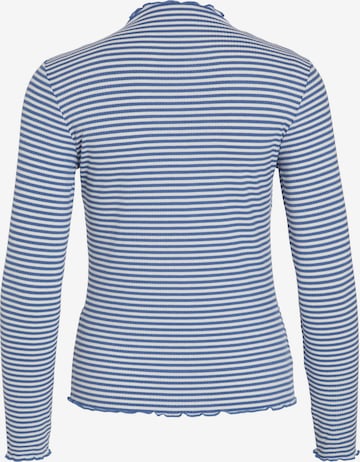 VILA - Camisa 'STRIPO' em azul