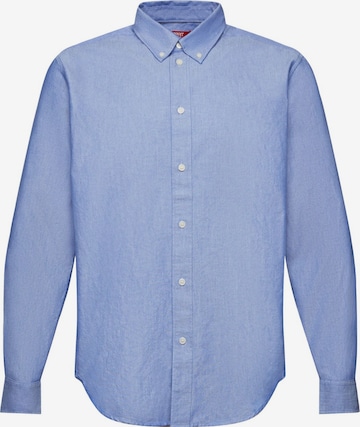 ESPRIT Regular fit Overhemd in Blauw: voorkant