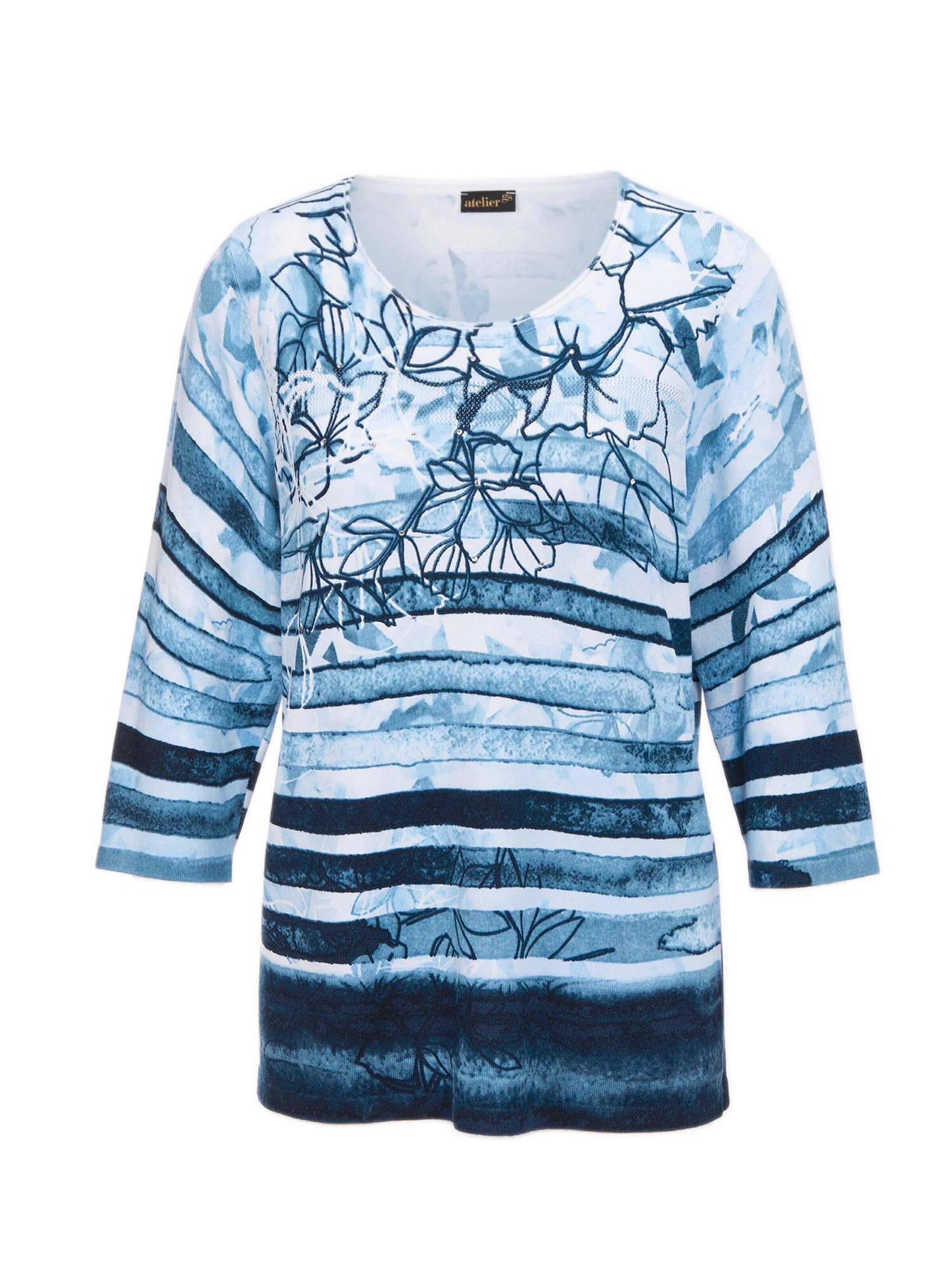 Pull-over Goldner en bleu : devant