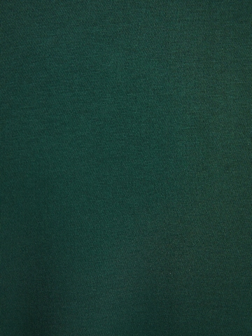 Bluză de molton de la Bershka pe verde