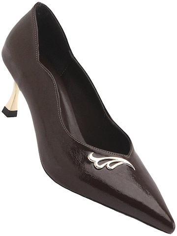 Limoya Slingback Pumps 'Damen-Absätze' in Brown: front