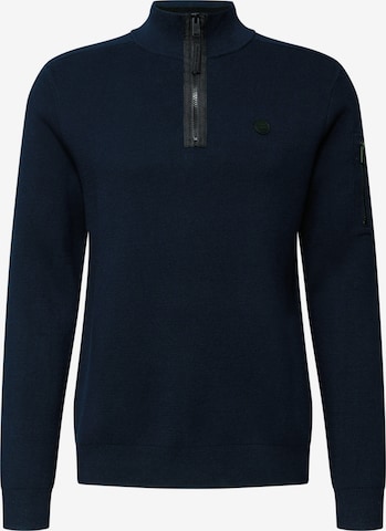 Street One MEN Sweater in Blue: front