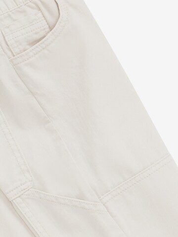 TOM TAILOR Loose fit Pants in White
