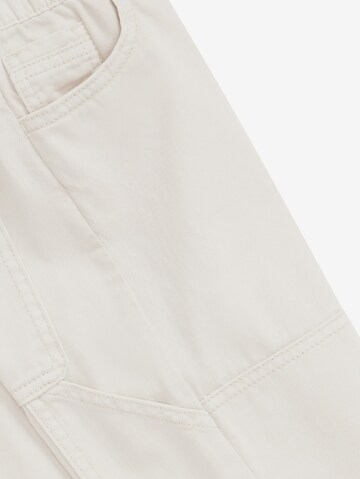 Loosefit Pantalon TOM TAILOR en blanc