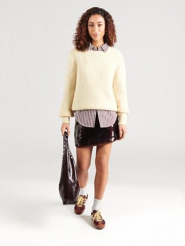 PIECES Trui 'PCRinna' in Geel