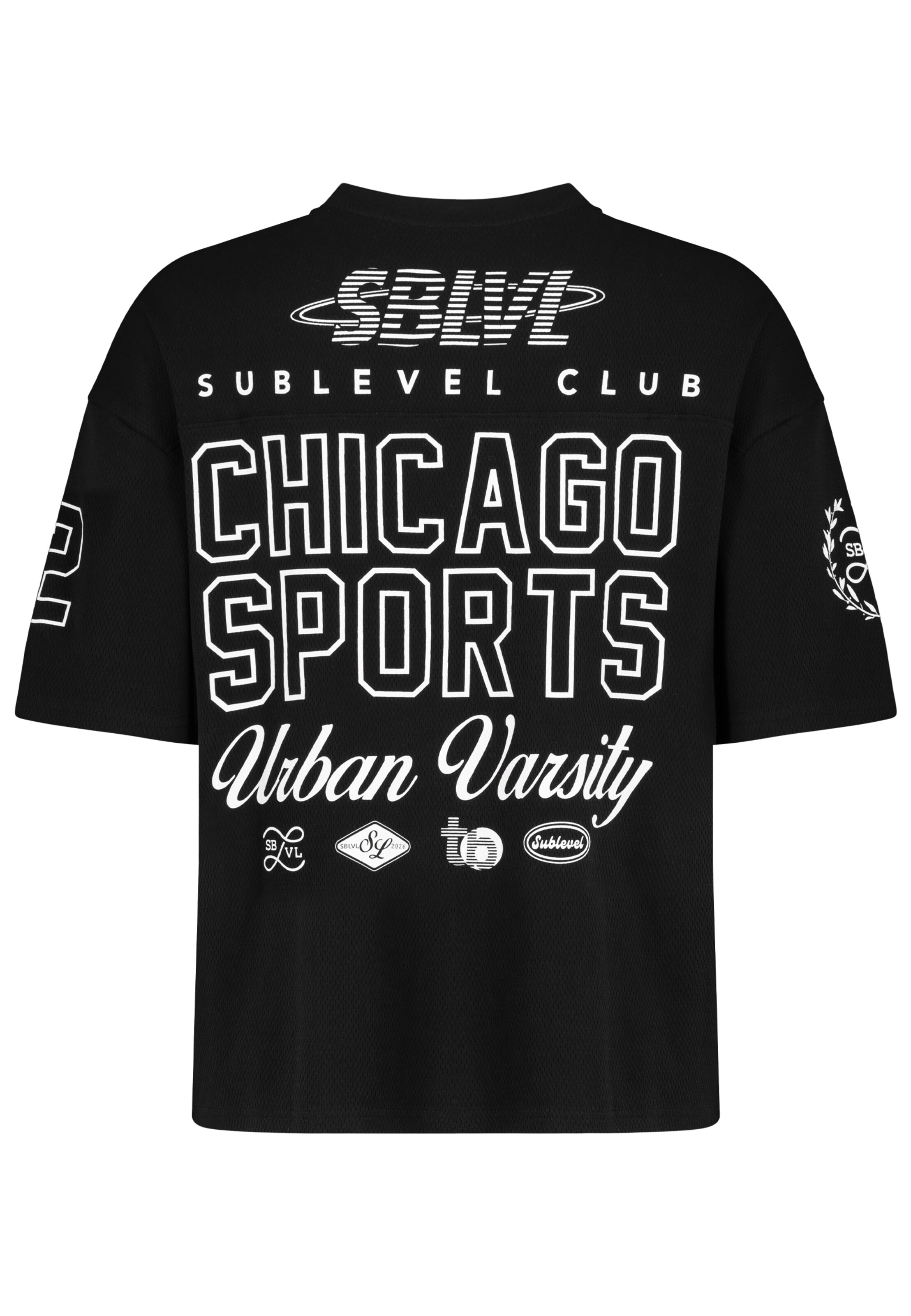 Sublevel T-Shirt in Schwarz