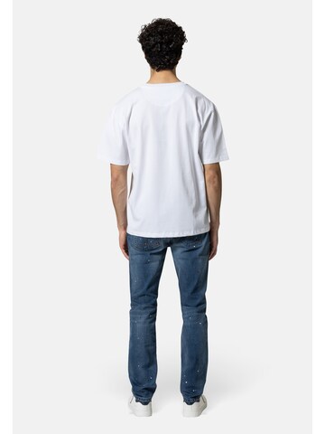 19V69 ITALIA T-Shirt 'Tamaro Bear' in Weiß