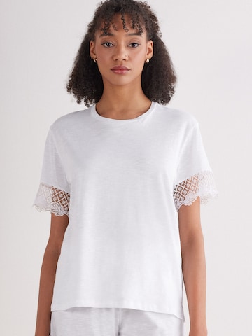 INTIMISSIMI Shirt 'SOPHISTICATED ALLURE' in Weiß: Vorderseite