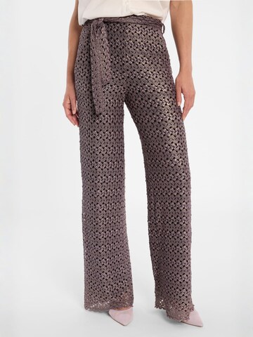 Regular Pantalon 'Donya' Ana Alcazar en gris : devant