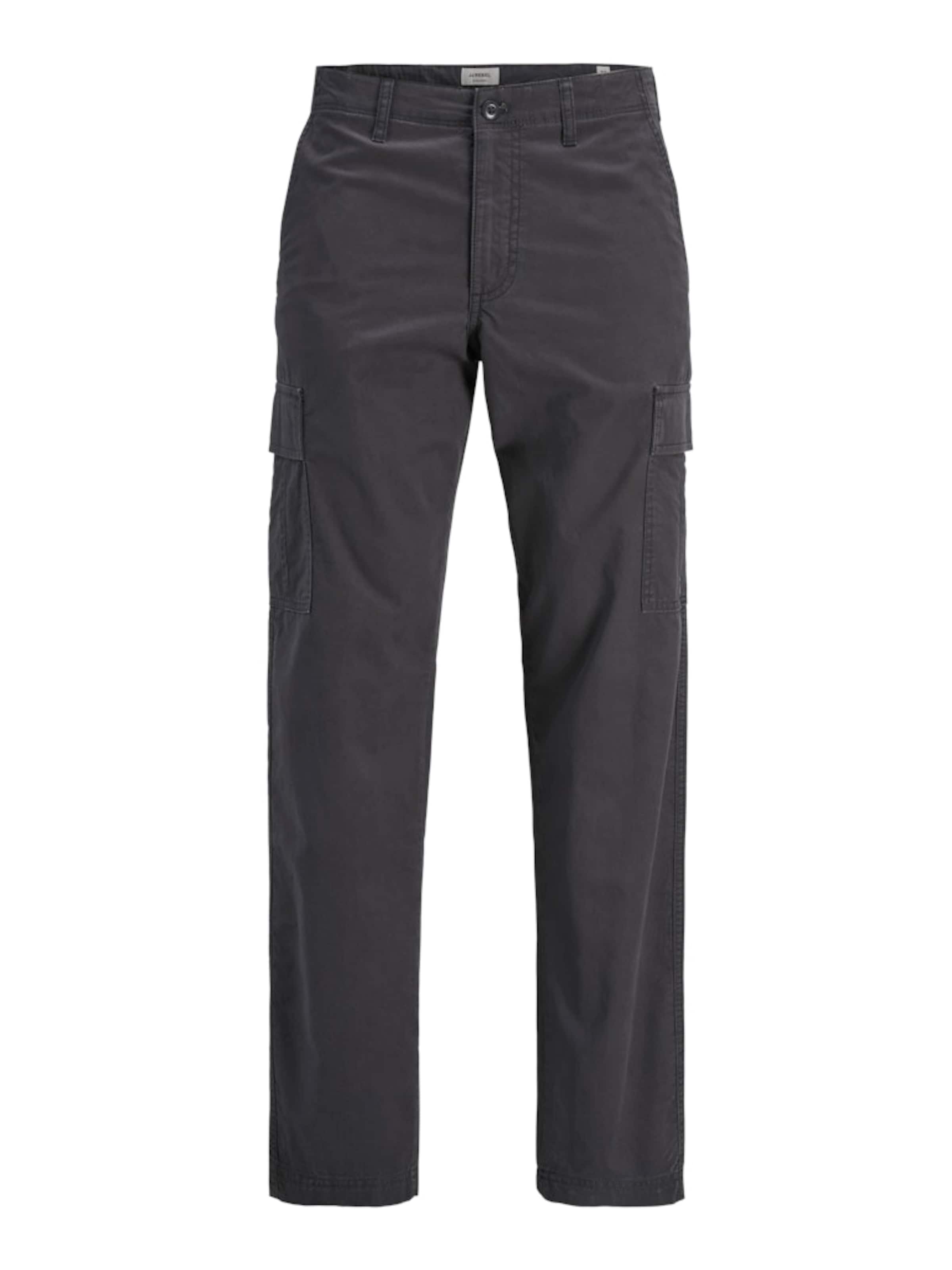 JJ Rebel Hose 'JREBCARLOS' in Grau: Vorderseite