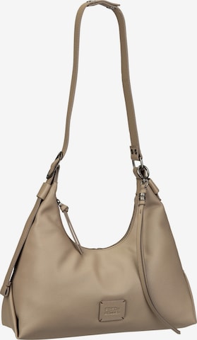 FREDsBRUDER Handbag 'My Bestie Hobo' in Beige: front