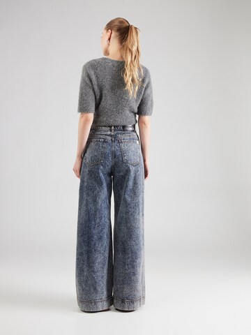 Weekend Max Mara Wide leg Τζιν σε μπλε