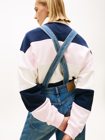 Tommy Jeans Loosefit Tuinbroek jeans 'MIA' in Blauw