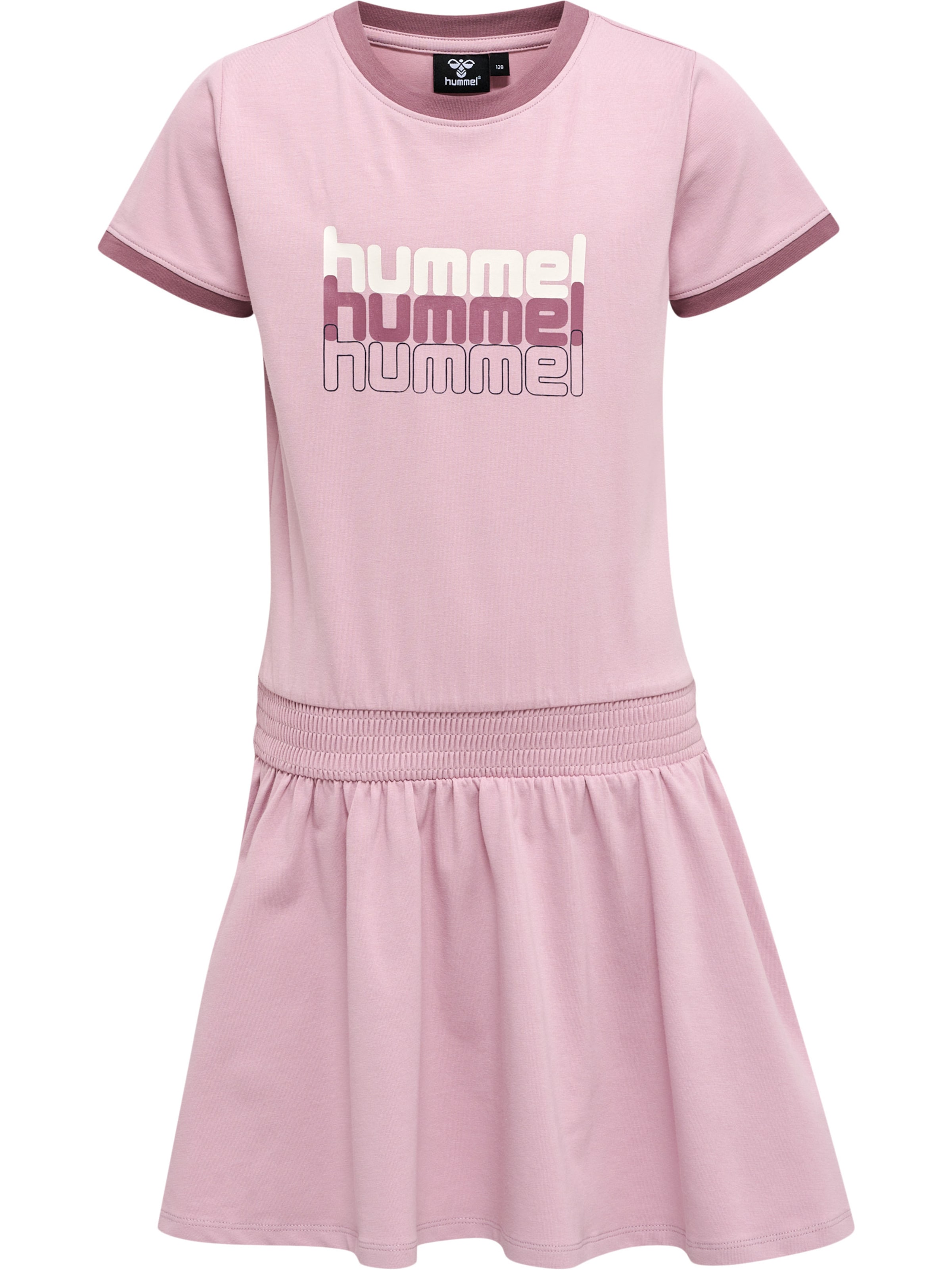 Hummel Kleid in Pink: Vorderseite