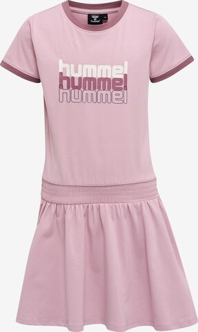 Hummel Dress in Pink: front