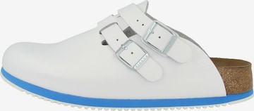 Sabots 'Kay ' BIRKENSTOCK en blanc : devant