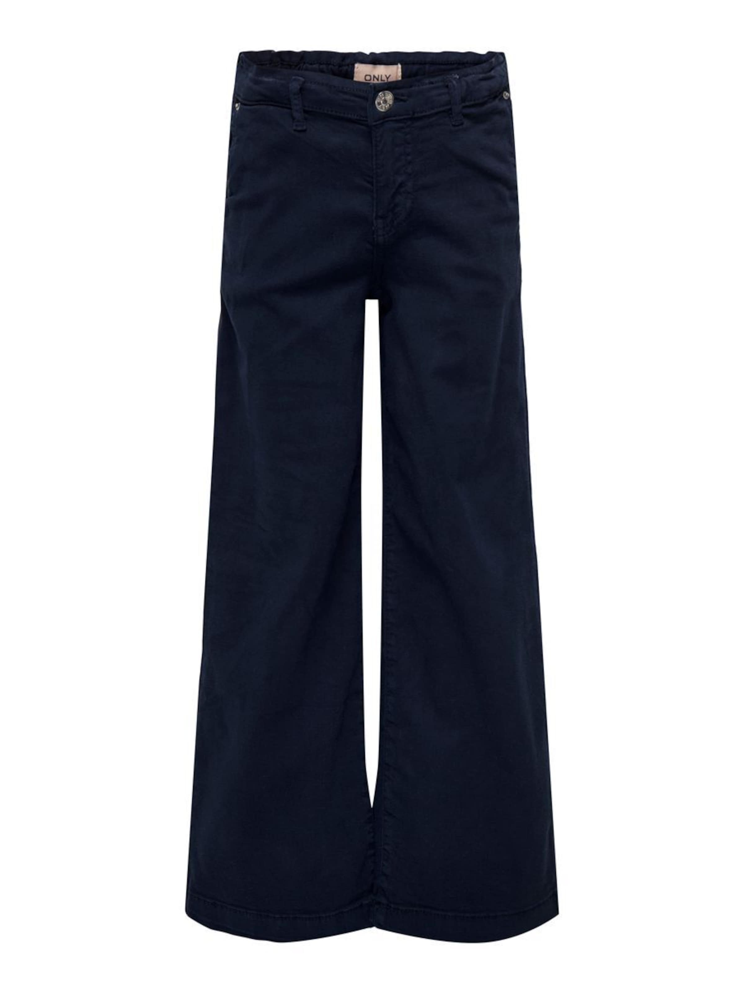 ONLY GIRLS Zvonové kalhoty Kalhoty – modrá: přední strana