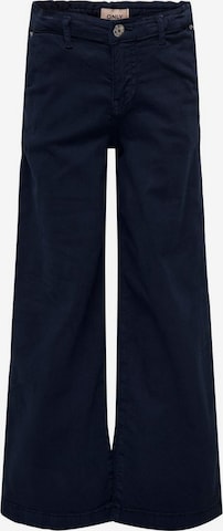 Wide Leg Pantalon KIDS ONLY en bleu : devant