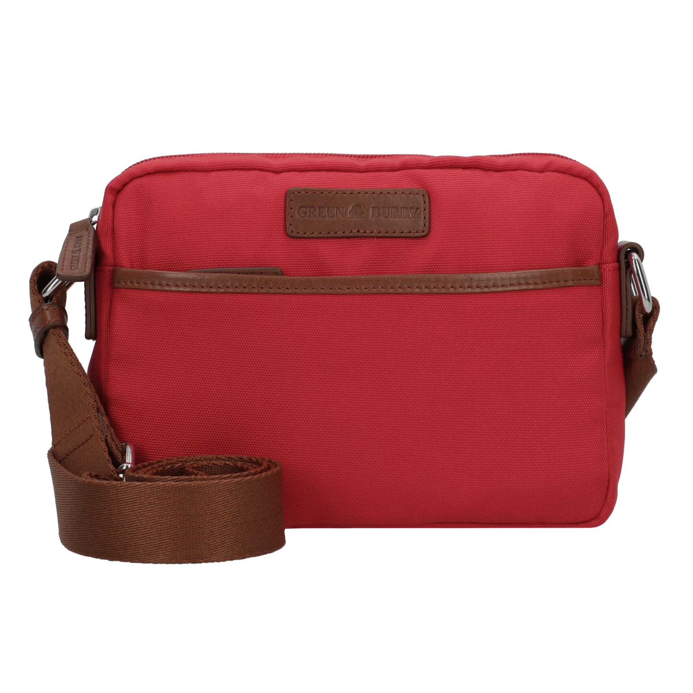 GREENBURRY Schoudertas 'Madeleine ' in Rood: voorkant