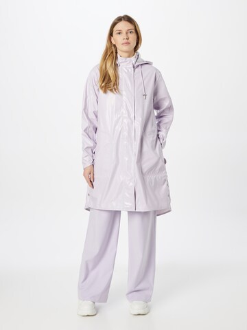 ILSE JACOBSEN Between-Seasons Coat in Purple: front