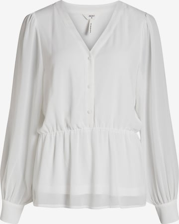 OBJECT - Blusa 'Mila' em branco: frente