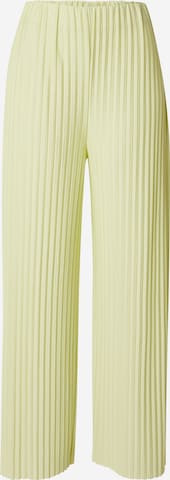 Wide leg Pantaloni 'Saphia' di Guido Maria Kretschmer Women in verde: frontale