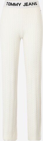 Tommy Jeans Broek in Beige: voorkant