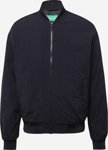 UNITED COLORS OF BENETTON Jacke in Schwarz: predná strana