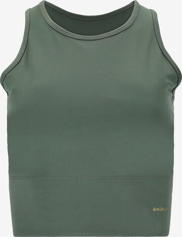 ENDURANCE Bustier Sport bh 'Franza' in Groen: voorkant