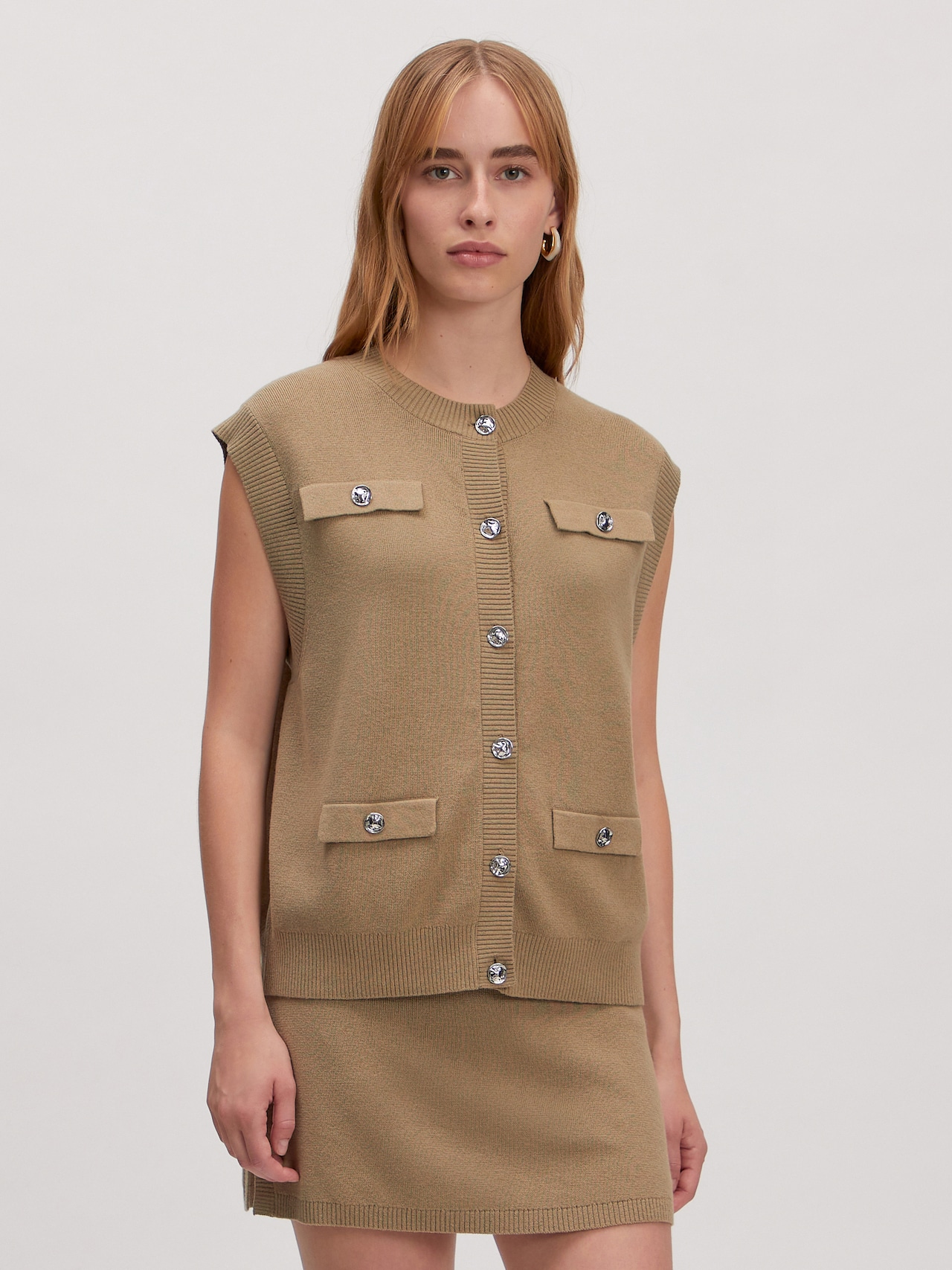 EDITED Producten Bodywarmer 'Ursina' Bruin