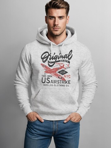 Neverless Sweatshirt 'Airstrike Spitfire' in Grey