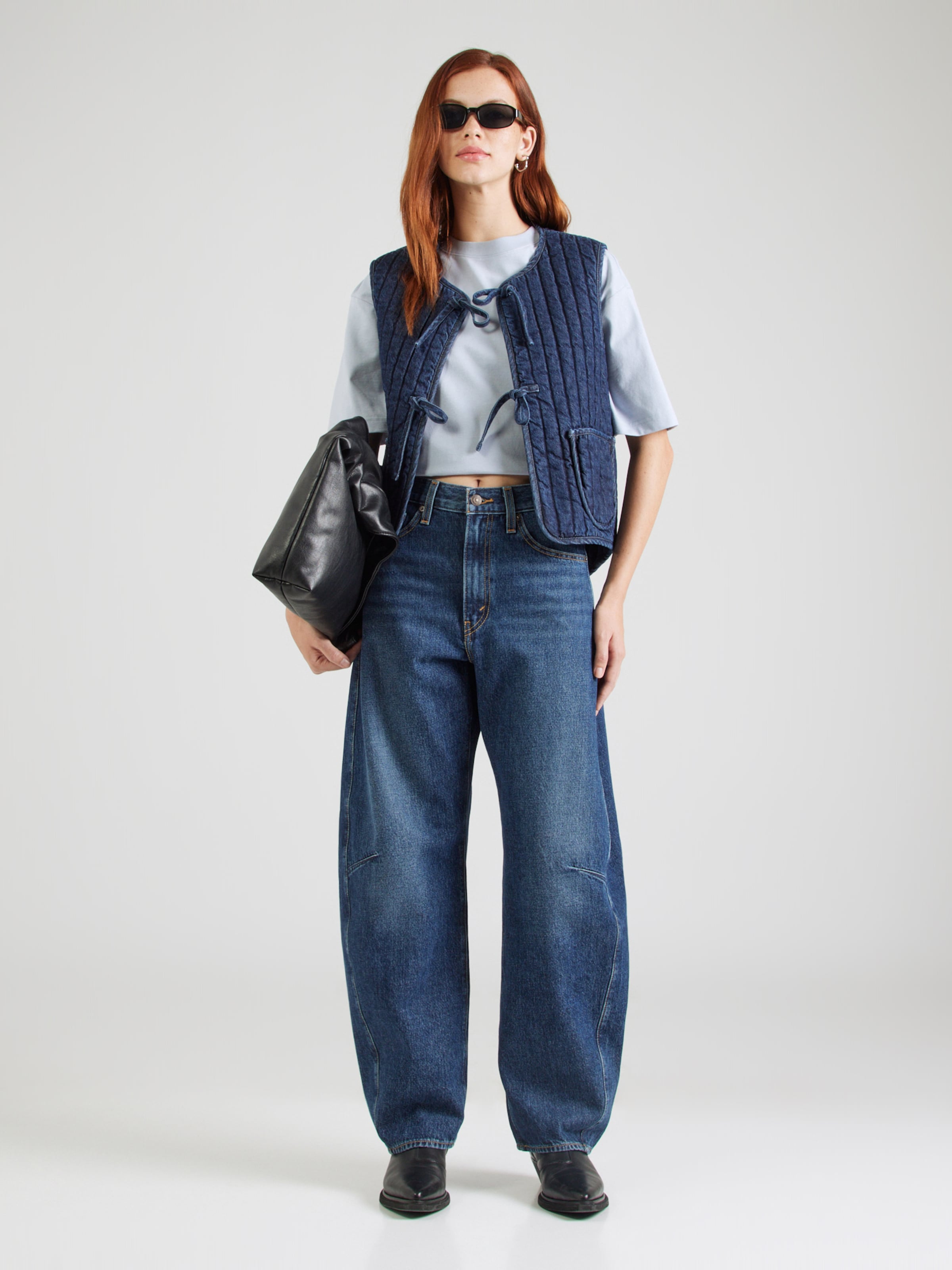 LEVI'S ® Barrel Jeans 'Cinch Barrel' in Blue Denim | ABOUT YOU