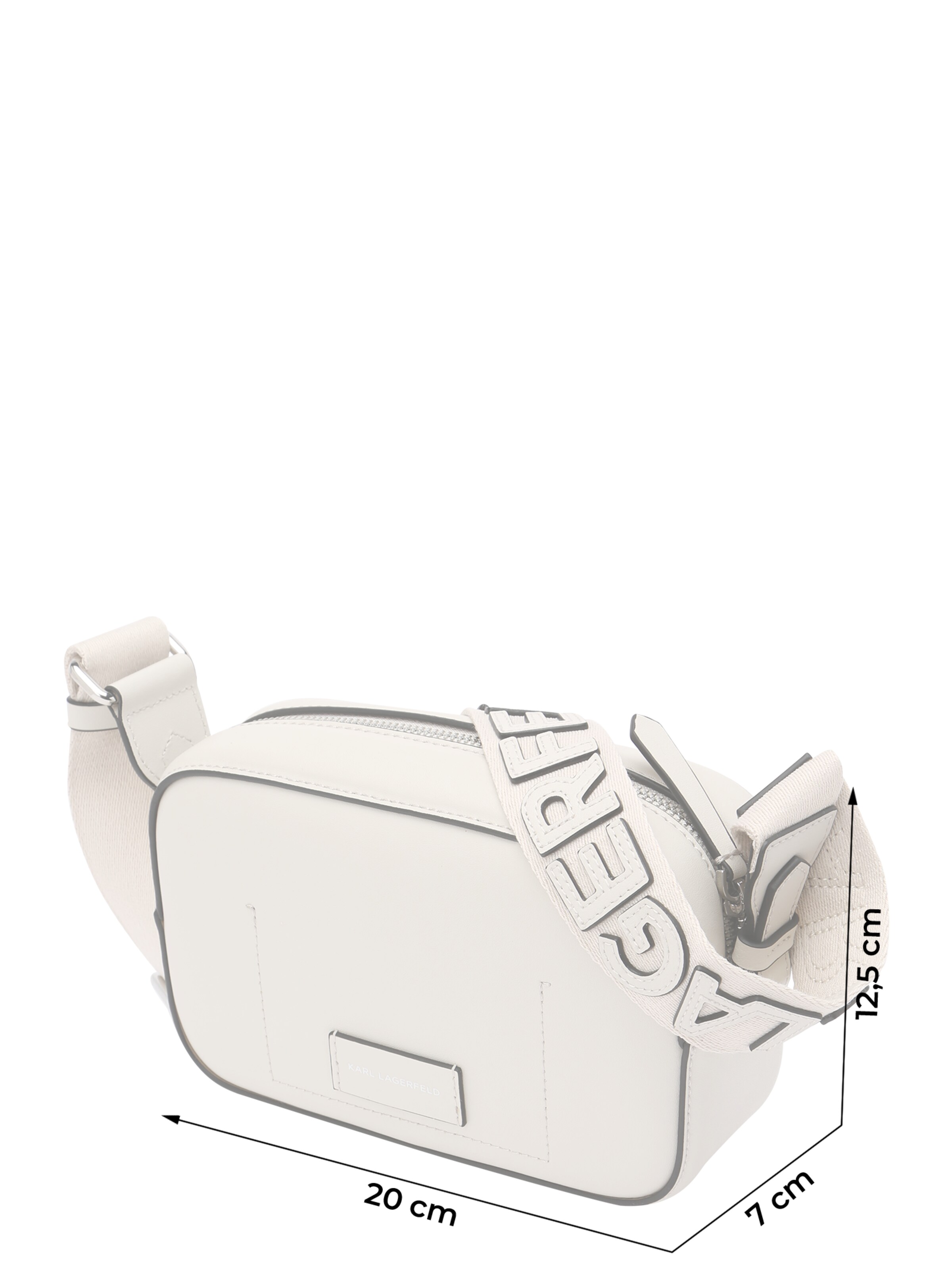 Geantă de umăr de la Karl Lagerfeld pe gri