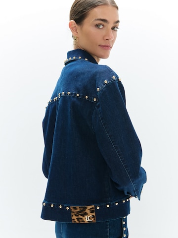 Veste mi-saison Lola Casademunt en bleu : derrière
