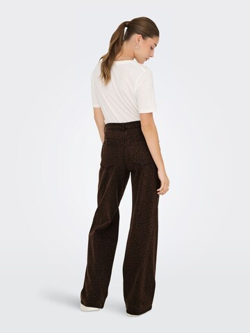 Loosefit Jean 'ONLMadison' ONLY en marron