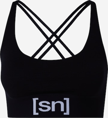 Bustieră Sutien sport de la super.natural pe negru: față
