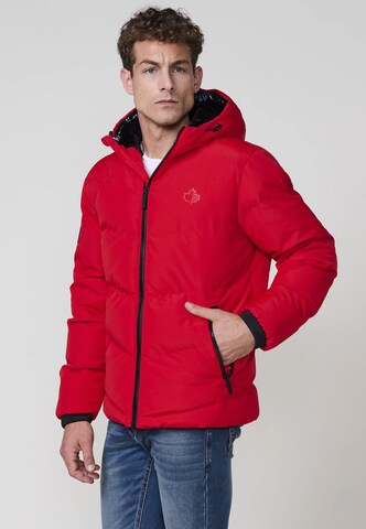 Veste d’hiver KOROSHI en rouge