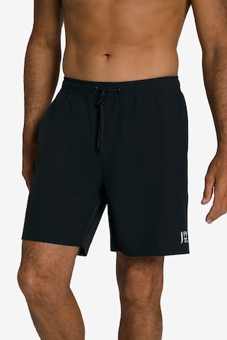 JAY-PI Board Shorts in Black: front