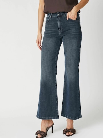 co'couture Flared Jeans 'Dory' in Blauw: voorkant