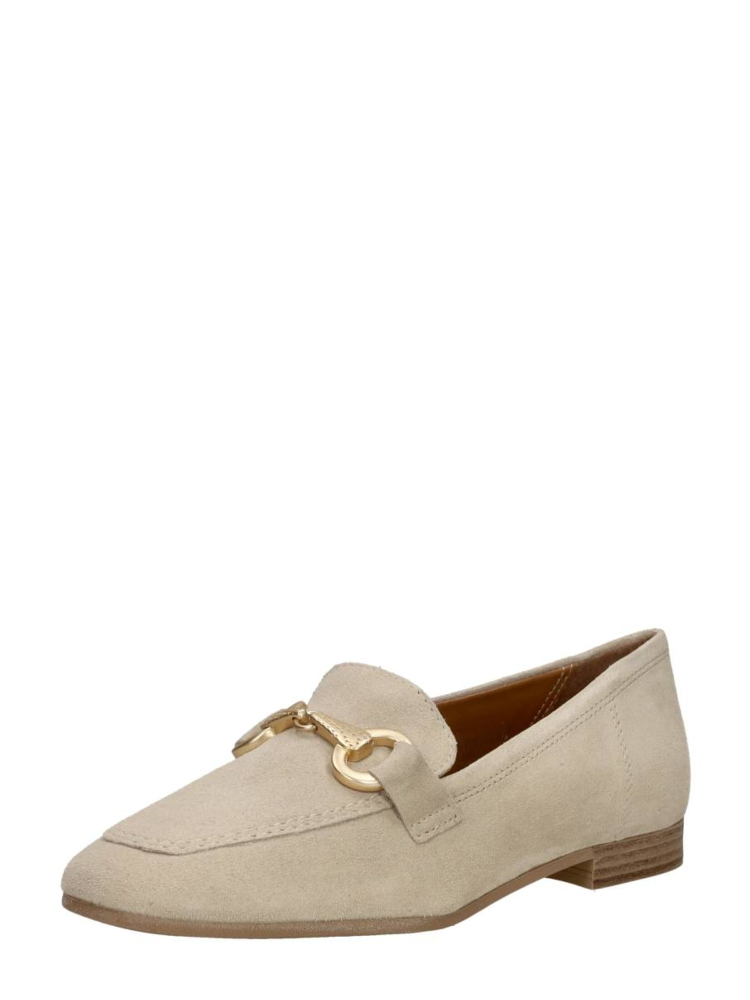 Escarpins 'Mocassin' Tamaris en beige