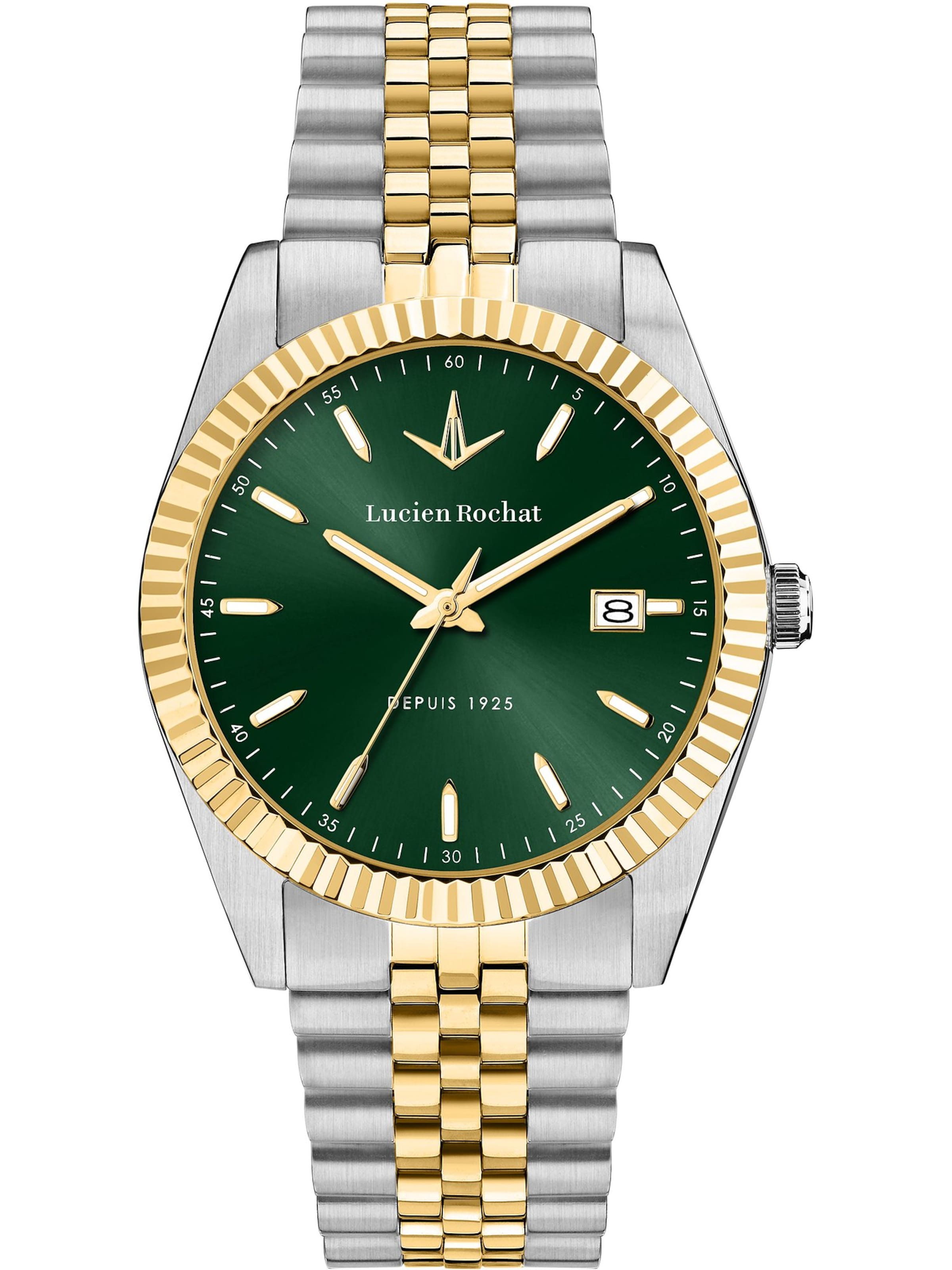 Lucien Rochat Uhr in Silber: Vorderseite