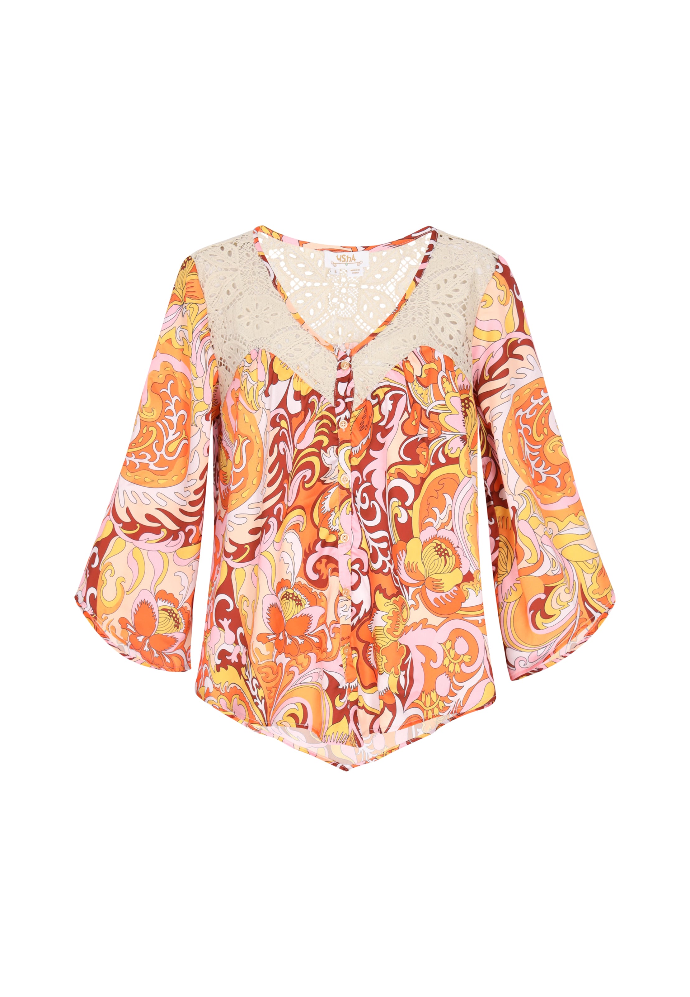 usha FESTIVAL - Blusa en Mezcla de colores: frente