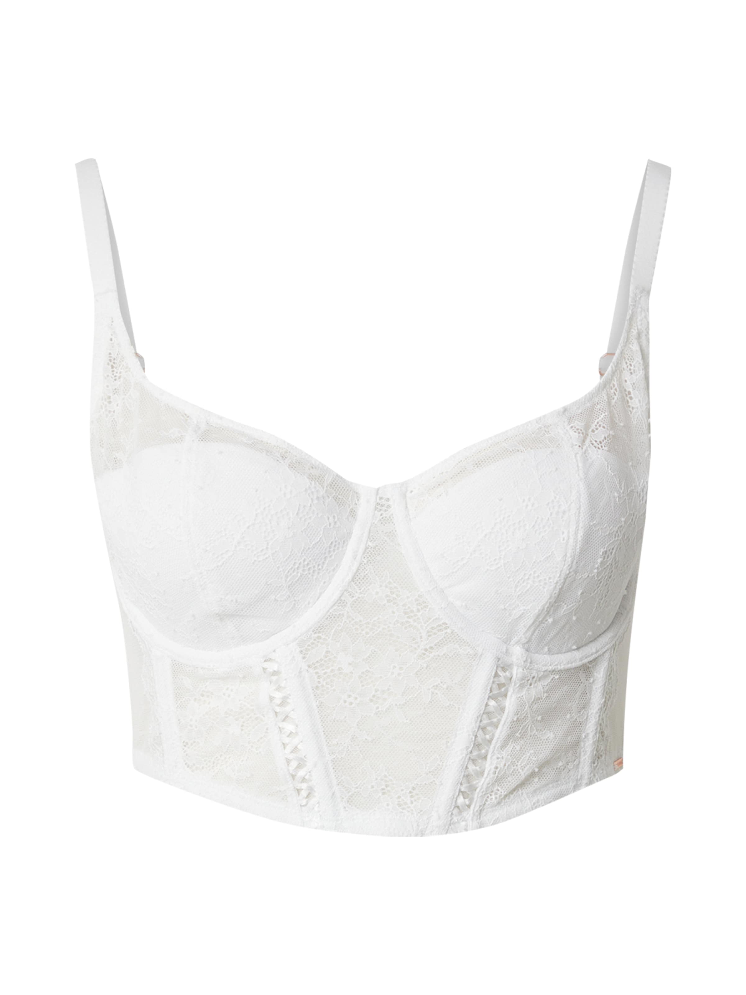 Dorina T-shirt сутиен Сутиен в бяло: отпред