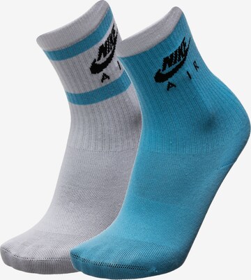 Chaussettes 'Everyday Essential' Nike Sportswear en bleu : devant