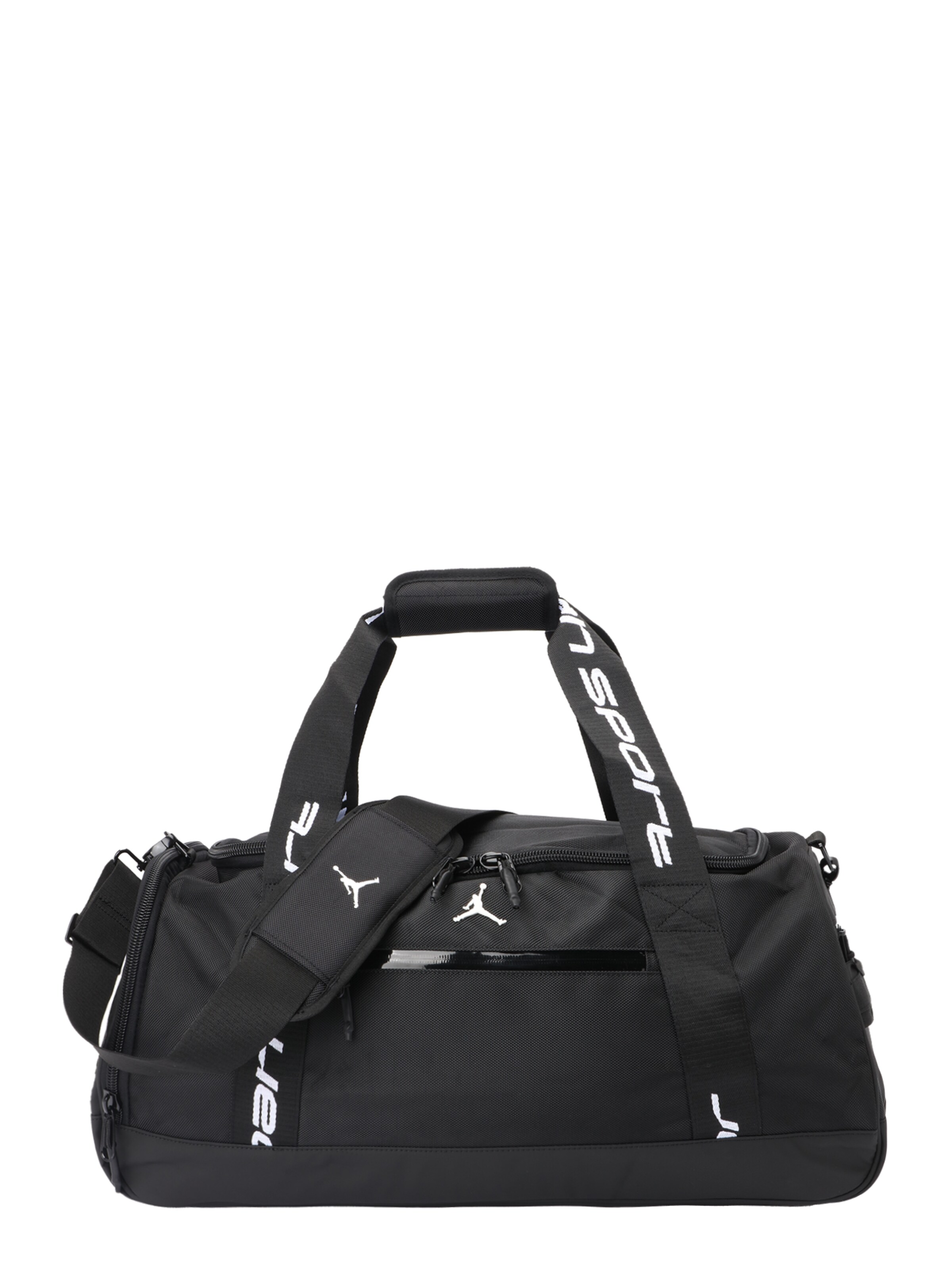 melns Jordan Ceļojumu soma 'JAM': no priekšpuses