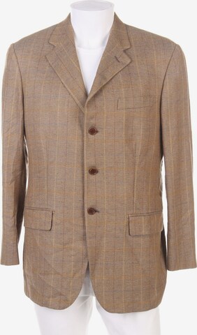 Boggi Milano Suit Jacket in L-XL in Brown: front