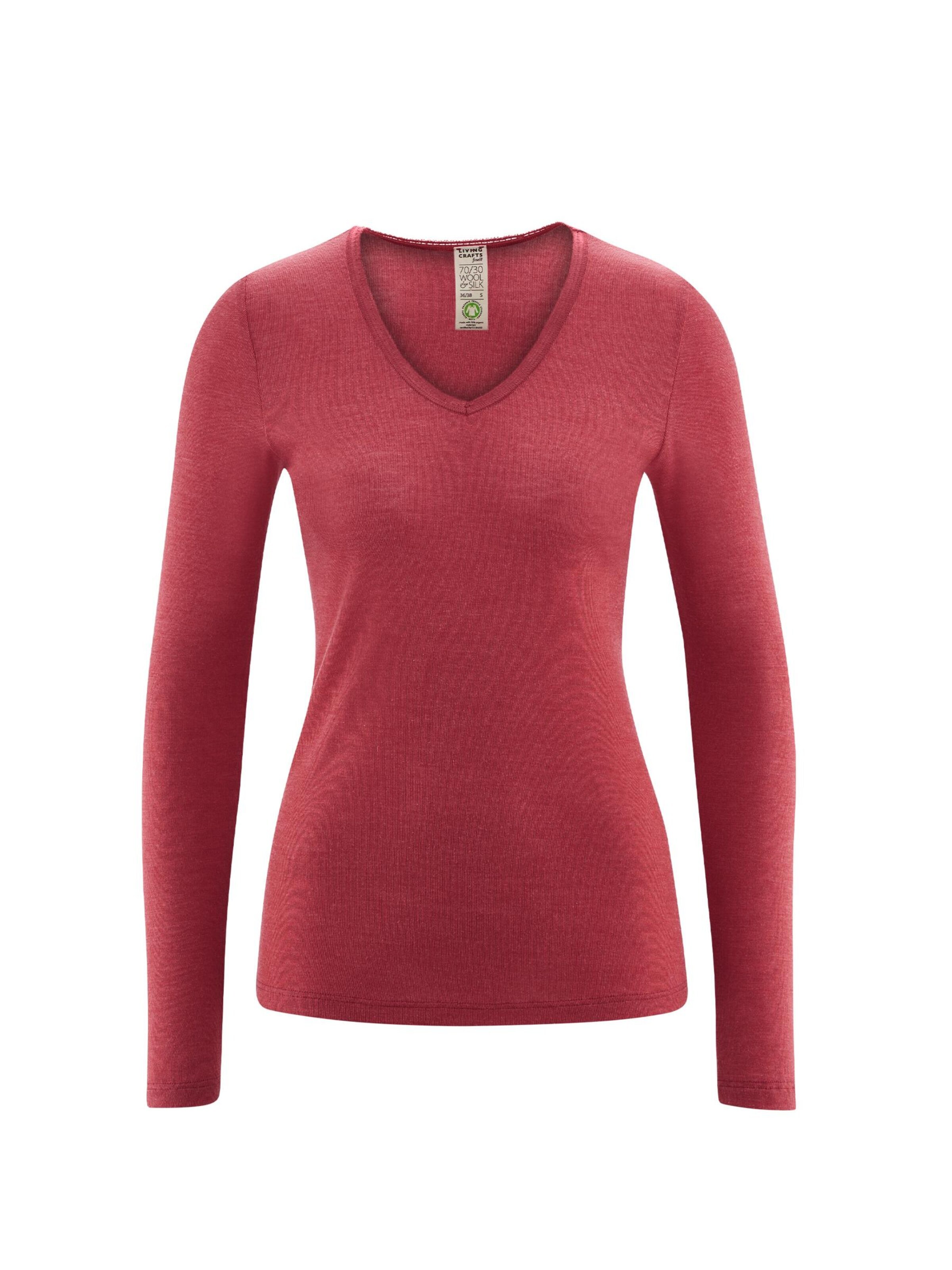 Living Crafts Undershirt 'FELICIA' in Red: front
