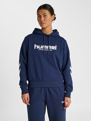 Hummel Sweatshirt 'LEGACY 2.0' in Blue: front