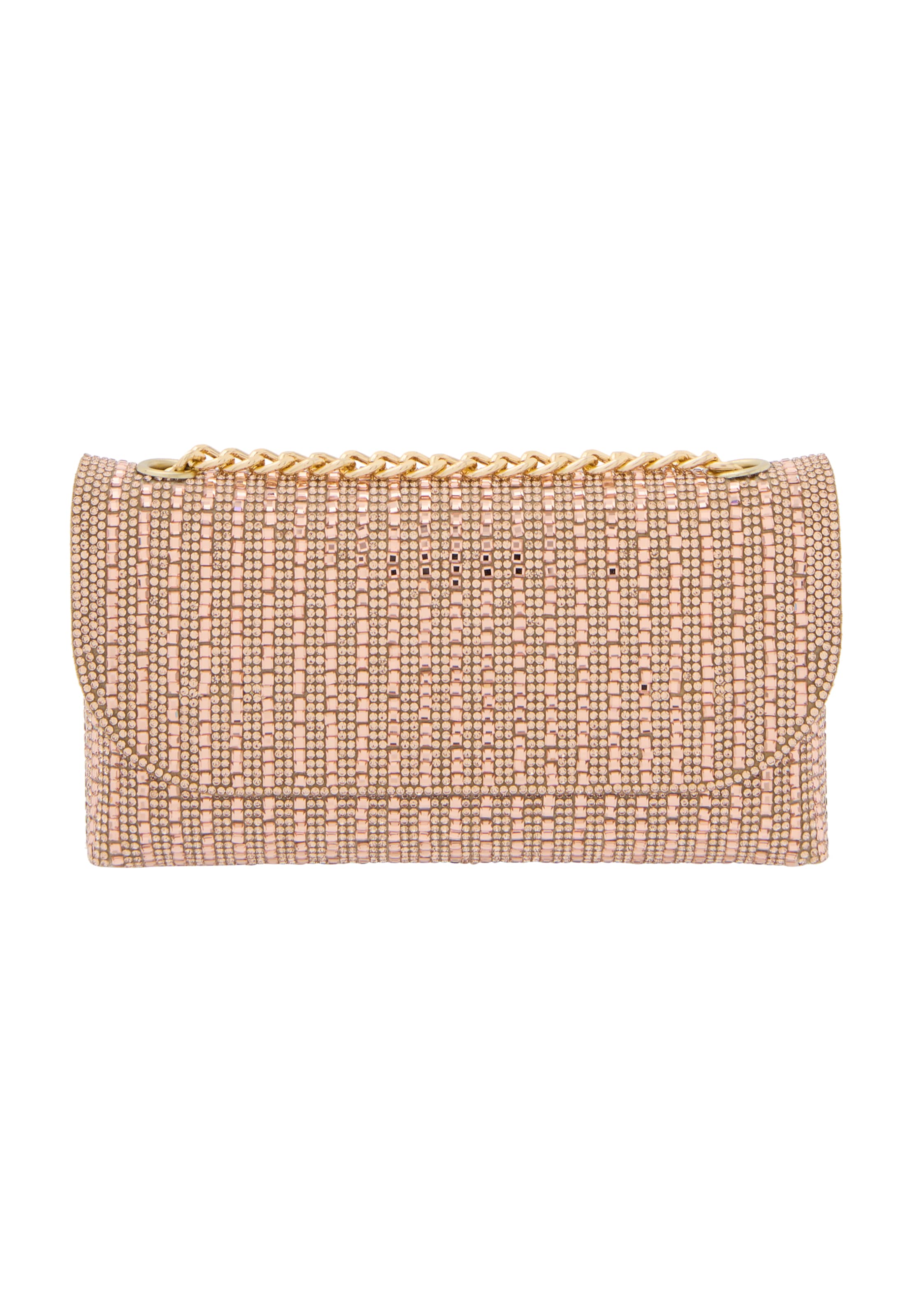 faina Clutch in Beige: Vorderseite